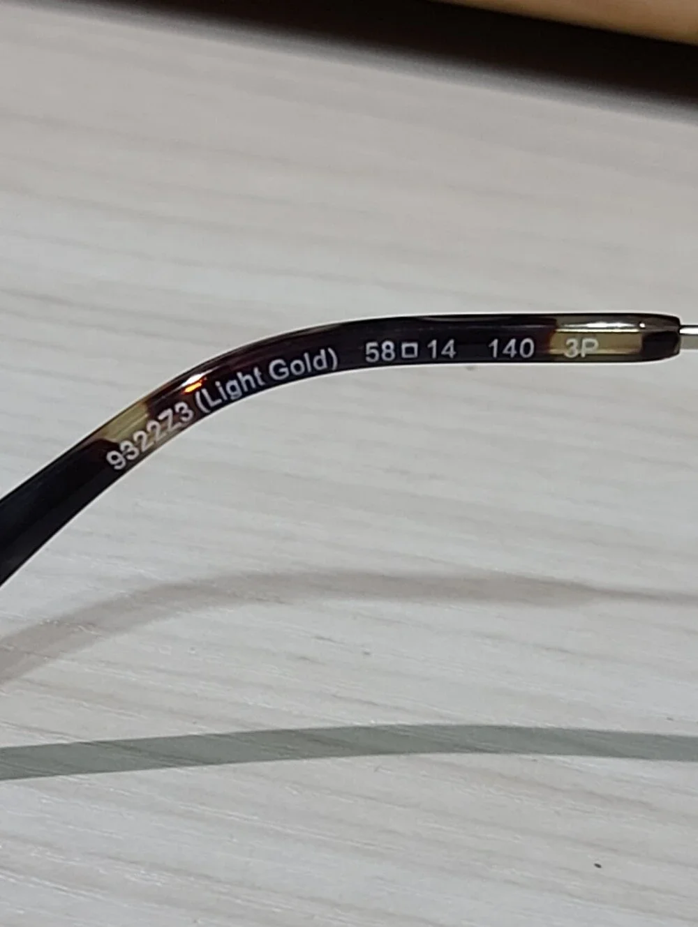 Coach HC7079 L1013 Aviator Sunglasses / Light Gold New